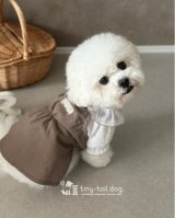 ギャザーワンピース　カヌレ